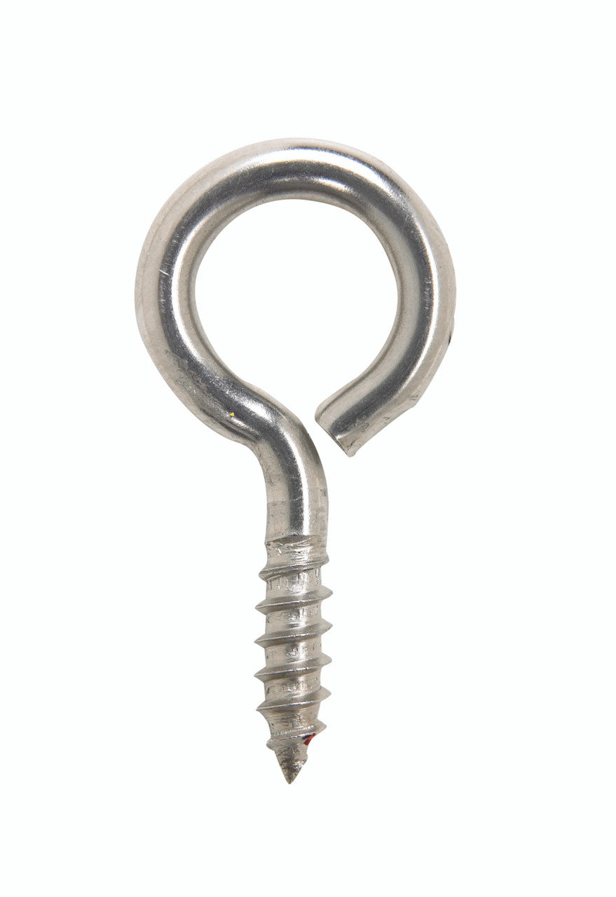 stainless steel screw eye lag 3/16 x 1.63 stainless steel hook bolt ring hardware