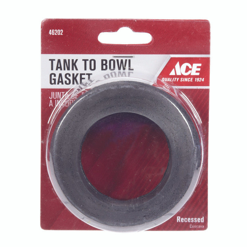 ace tank to bowl gasket black rubber plumbing gasket