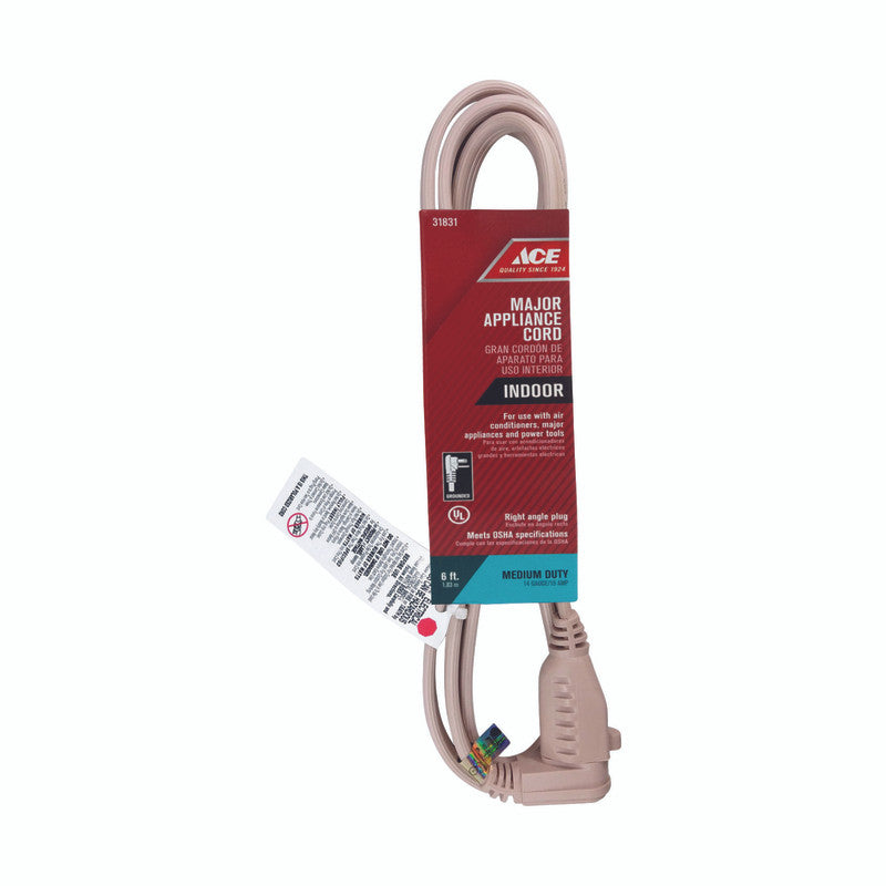 cord appliance 14/3 spt-3 6 foot electrical supply