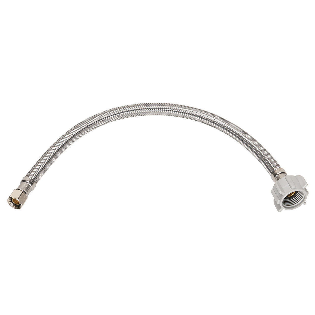 ace 3/8 in. ballcock x ballcock 7/8 in. 12 in. stainless steel toilet supply line plumbing pipe tee