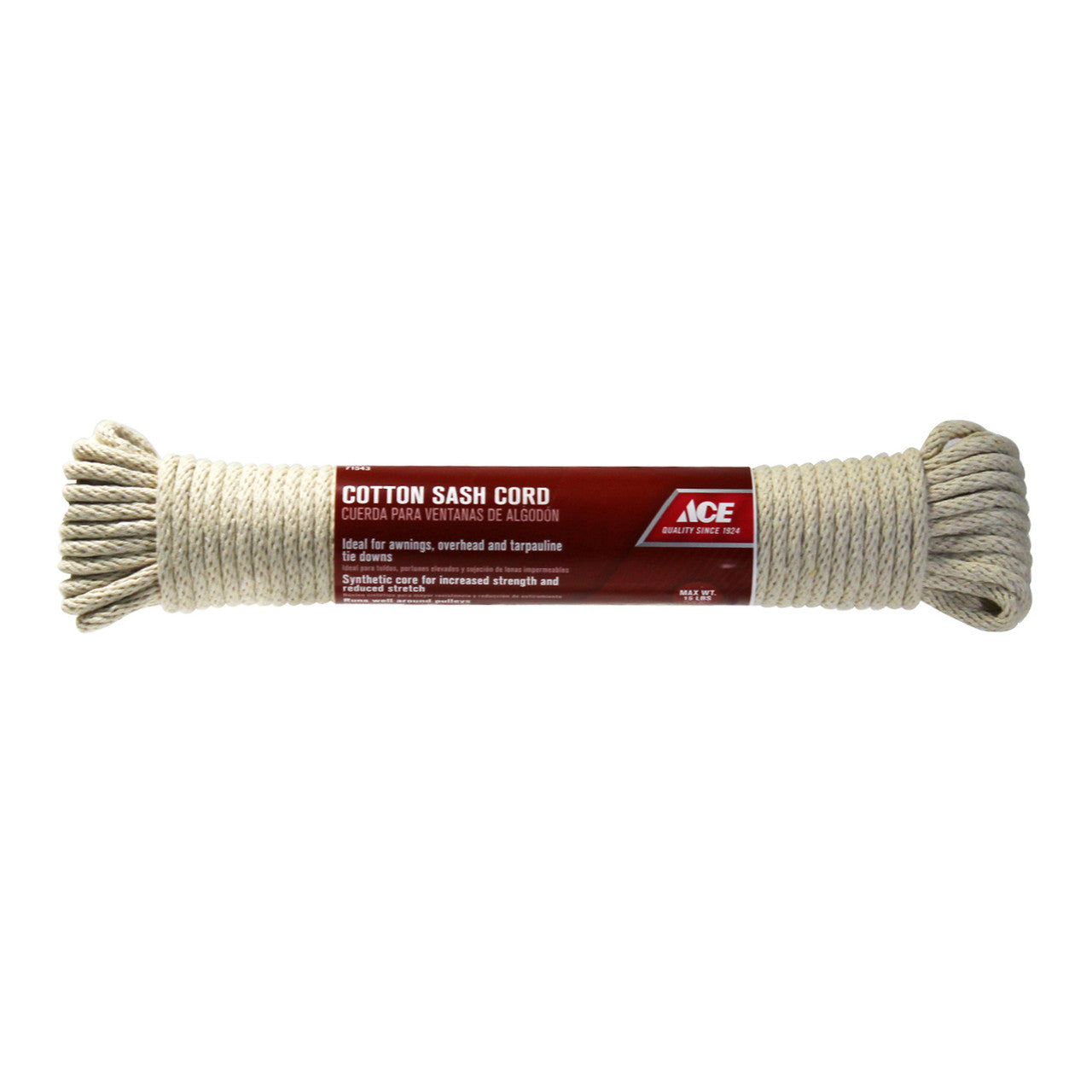 cotton rope twine 3/16 in. 50 ft. utility