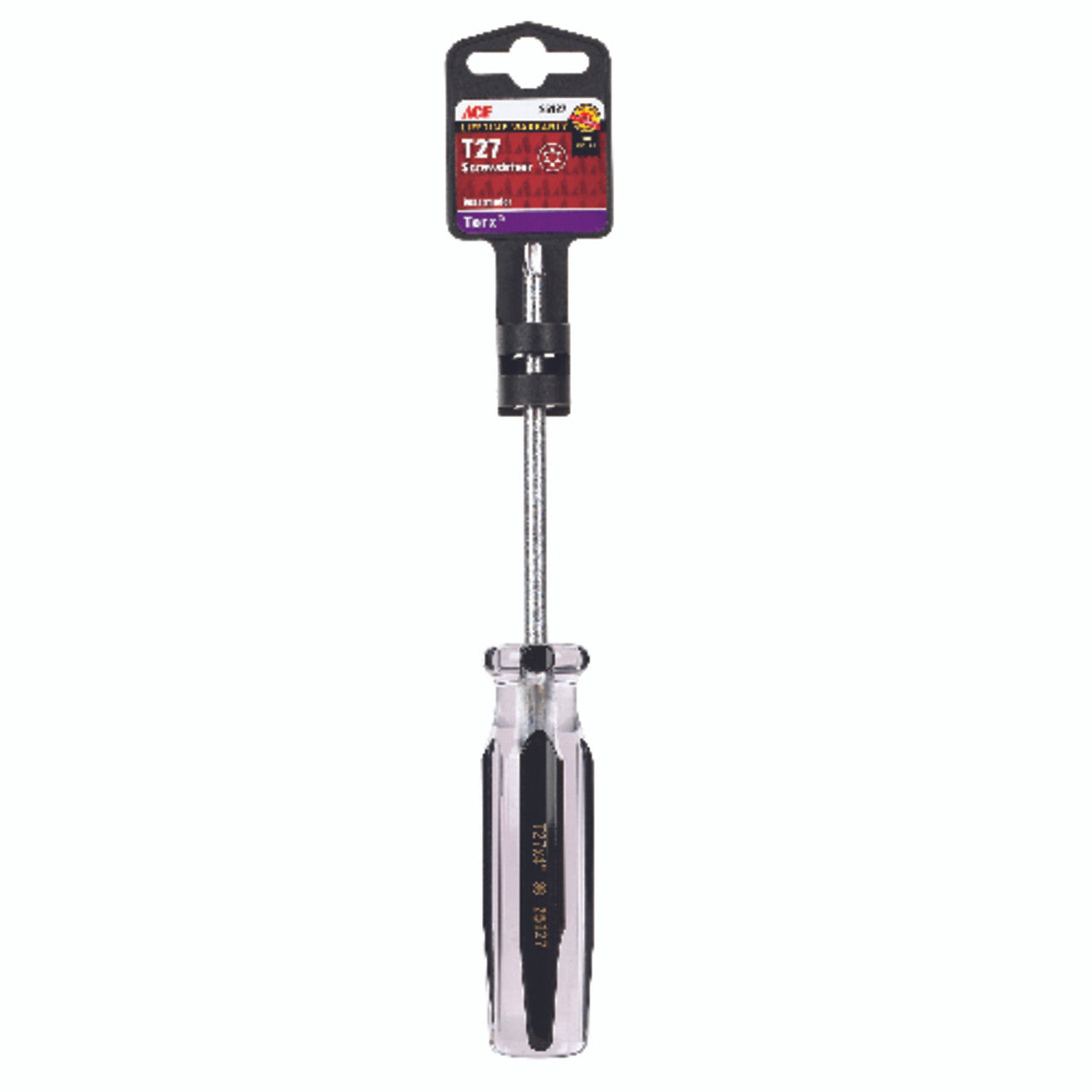 screwdriver t27 torx ace pro torx screwdriver hand tool