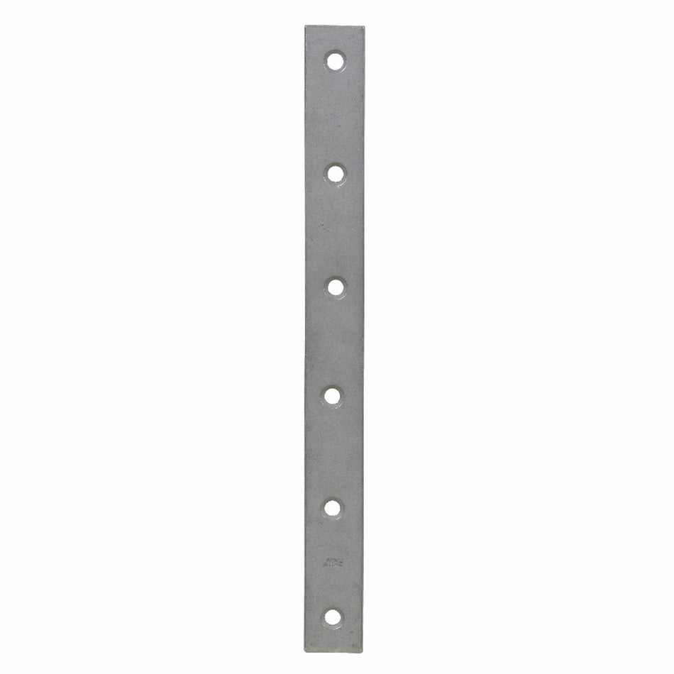 Ace 12 in. H x 1.125 in. W x .189 in. L Galvanized Steel Mending Brace