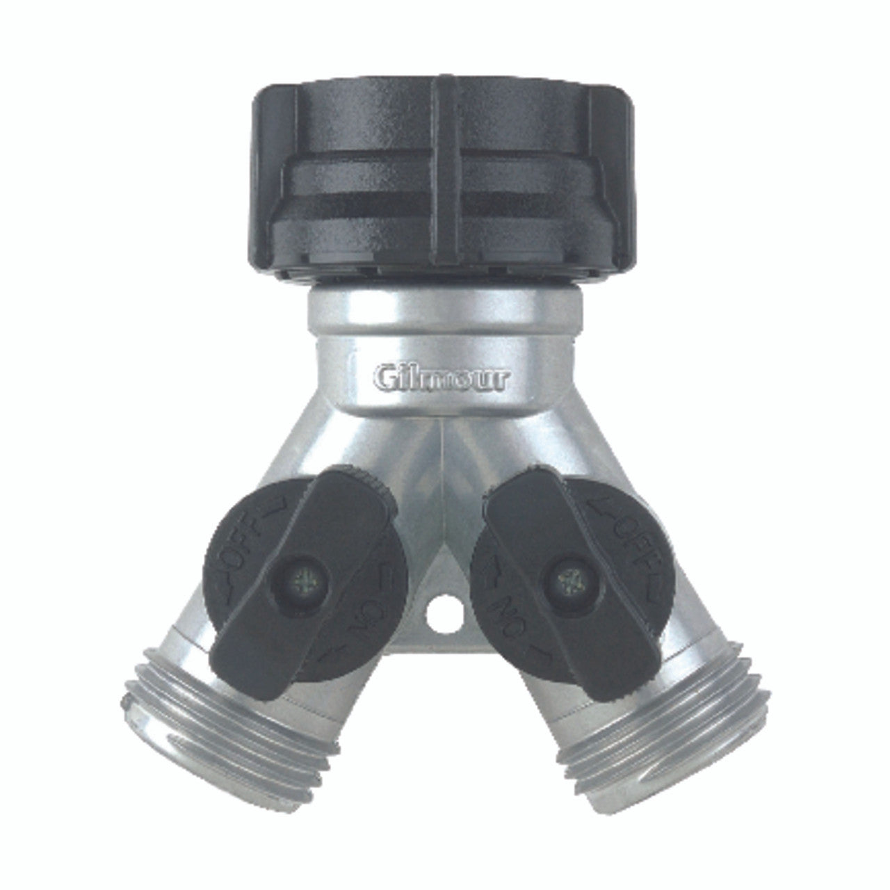 ace zinc threaded female/male 2-way shut-off valve lawn garden outdoor supply