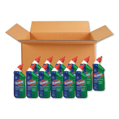 clorox fresh scent toilet bowl cleaner 24 ounce liquid toilet bowl cleaner bathroom janitorial supplies