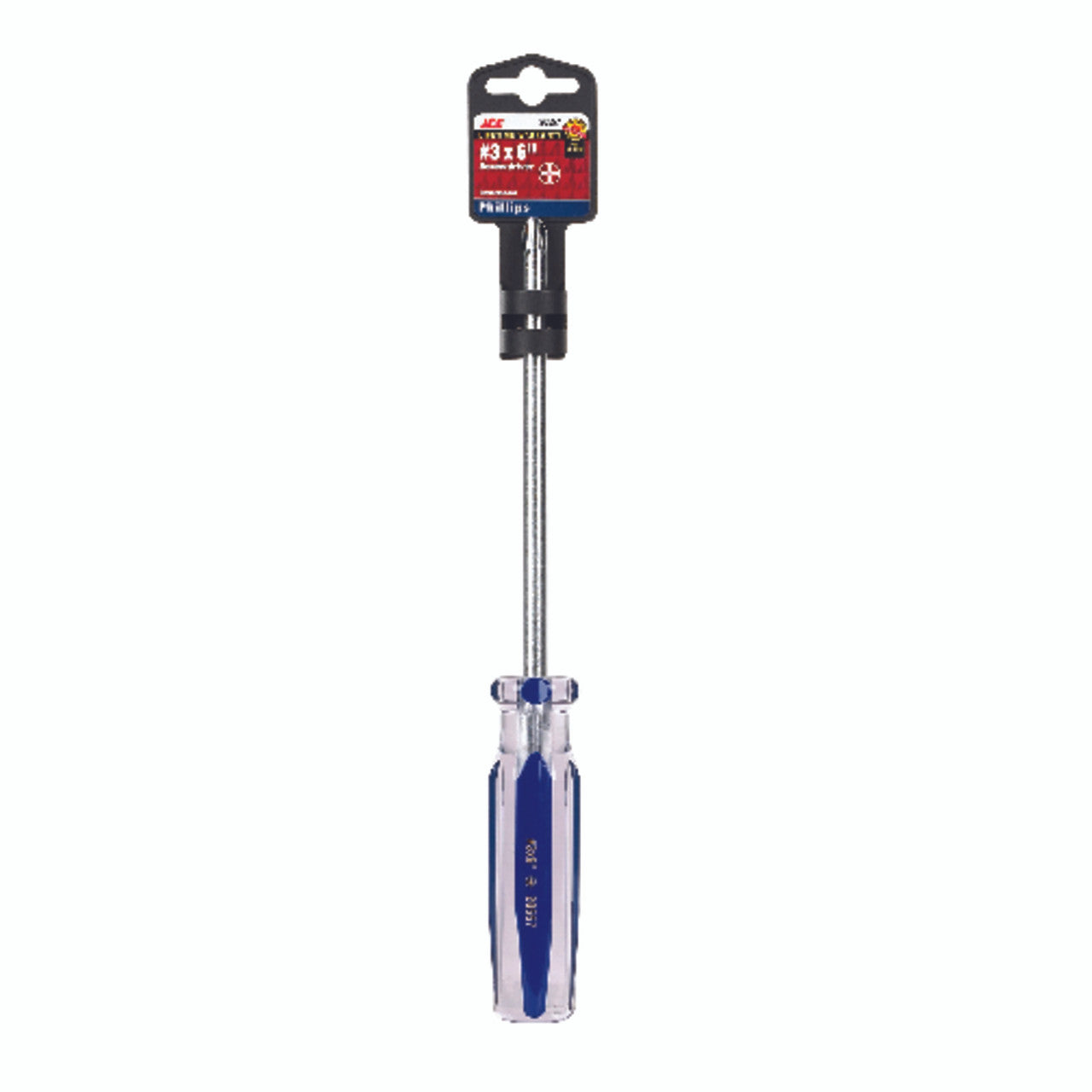 screwdriver #3 x 6 phillips ace phillips screwdriver hand tool