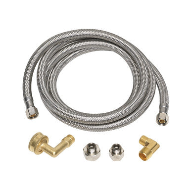 Ace 3/8 In. Compression X 3/8 In. Dia. Mip 48 In. Braided Stainless Steel Supply Line