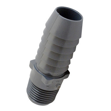 Lasco Schedule 40 3/4 In. Mpt X 1 In. Dia. Insert Pvc Reducing Male Adapter