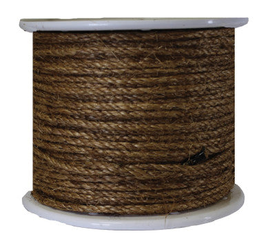 Wellington 1/4 in. Dia. x 600 ft. L Brown Twisted Manila Rope