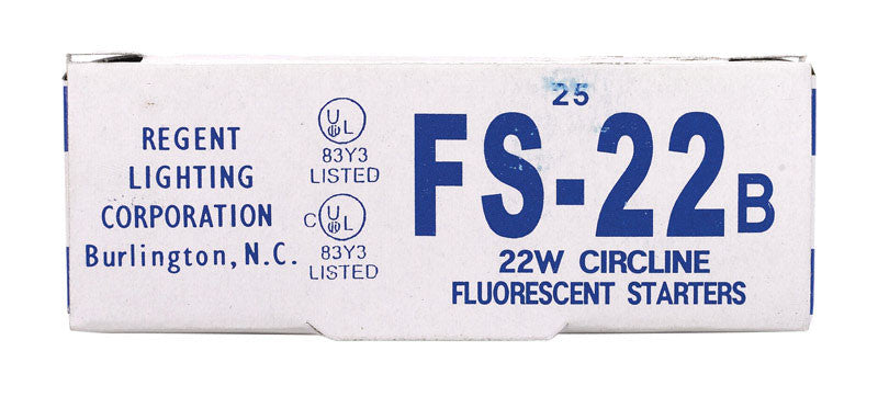 fluorescent ballast starter replacement 22W