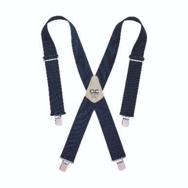 Suspenders Work Blue