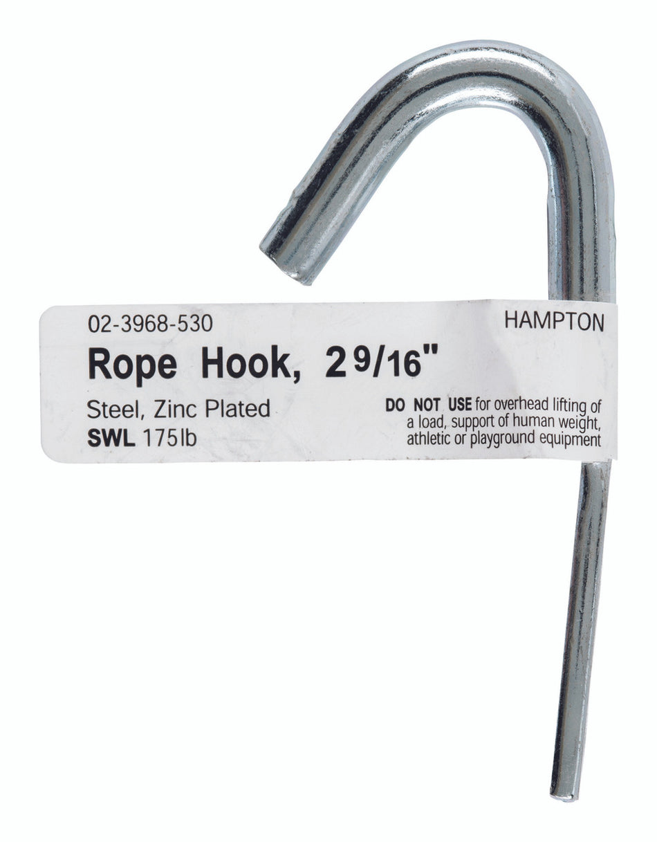 HOOK ROPE .236 X 2.56