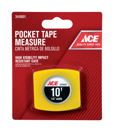 Tape Ruler 1/4 X 10 Foot