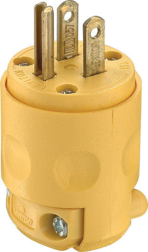 Plug Ground PVC 15 Amp
