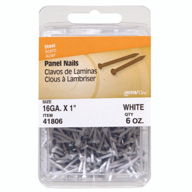 Hillman 1-5/8 in. Panel Steel Nail Flat