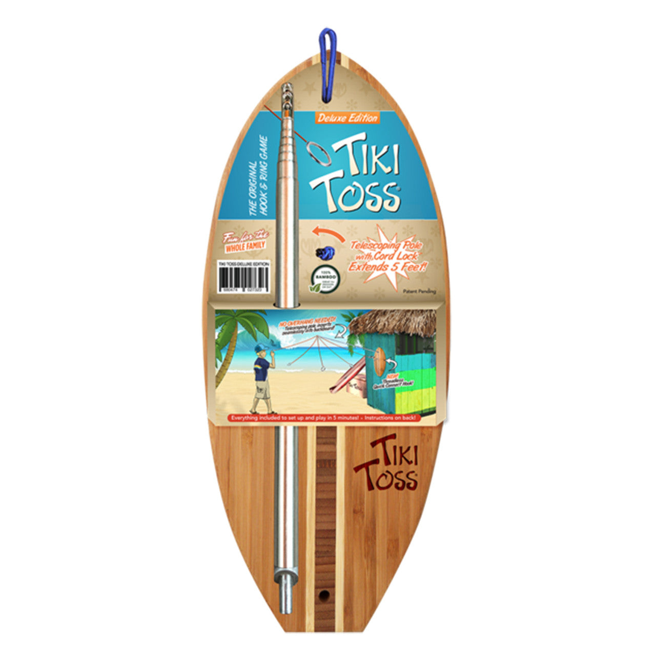mellow militia tiki toss hook and ring game 9 years and up lawn garden outdoor supply