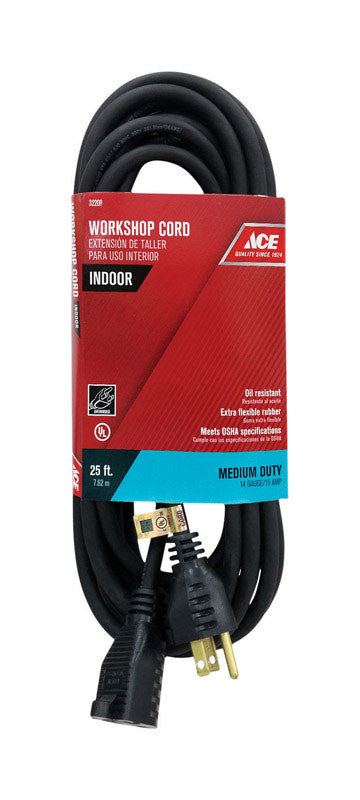 CORD EXTENSION 14/3 SJO 25 FOOT