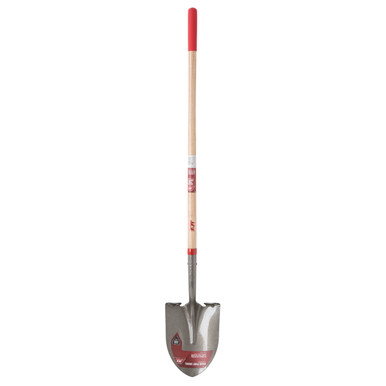 Ace Steel 9 in. W x 58 in. L Round Point Shovel Wood Handle