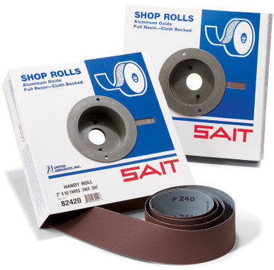 SANDING ROLLS 1-1/2 80 GRIT 50 YARD