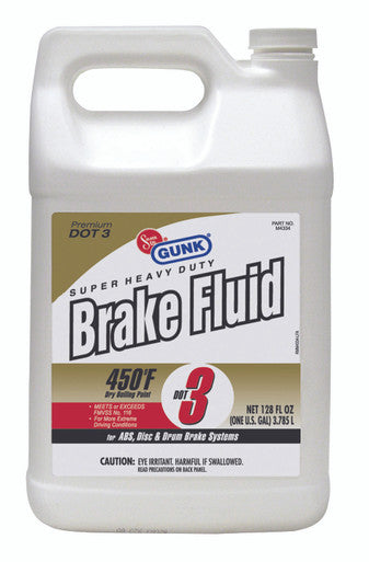Brake Fluid Heavy Duty GAllon Gunk