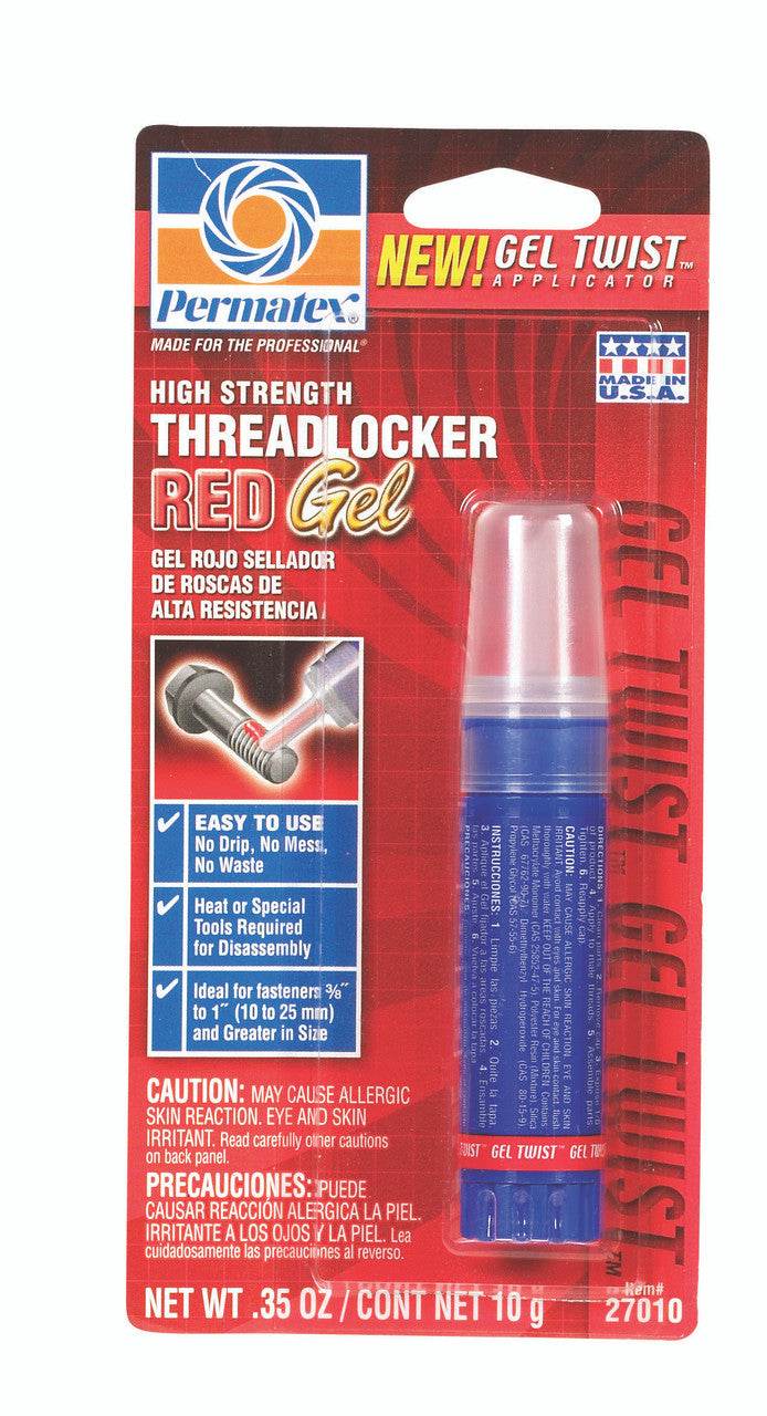 THREAD LOCKER GEL 0.35 OUNCE