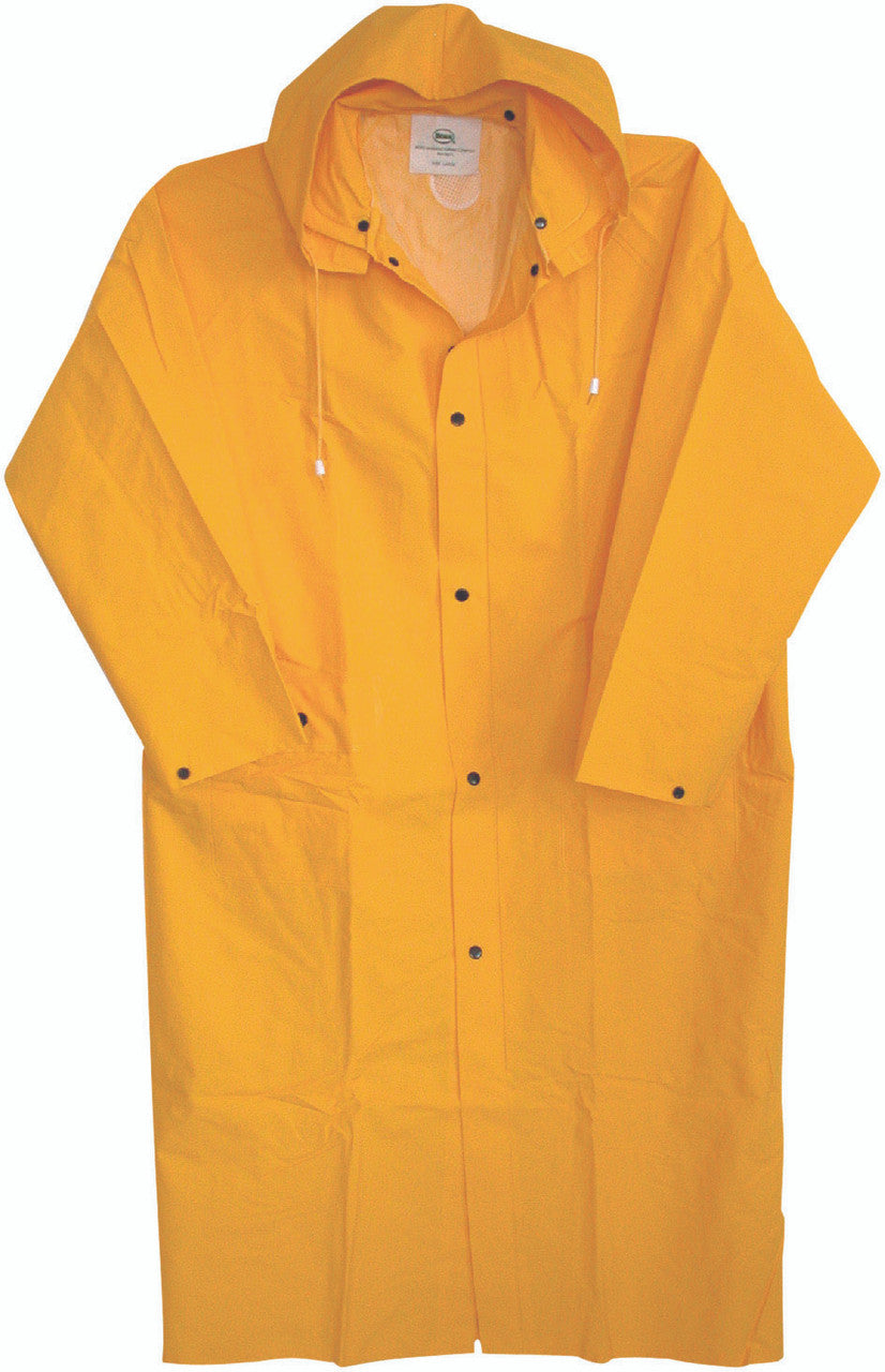 RAINCOAT PVC YELLOW LARGE