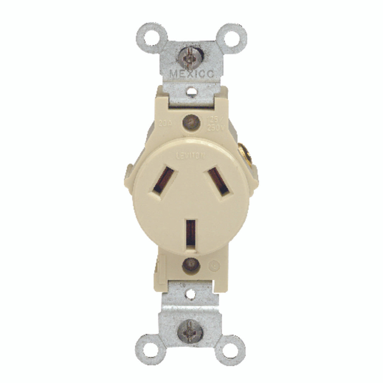 receptical flush 20 amp 125/250 volt electrical supply