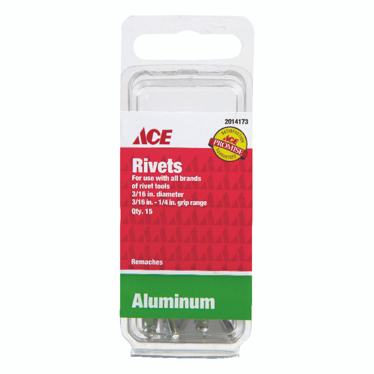 aluminum rivets  15-pack fasteners