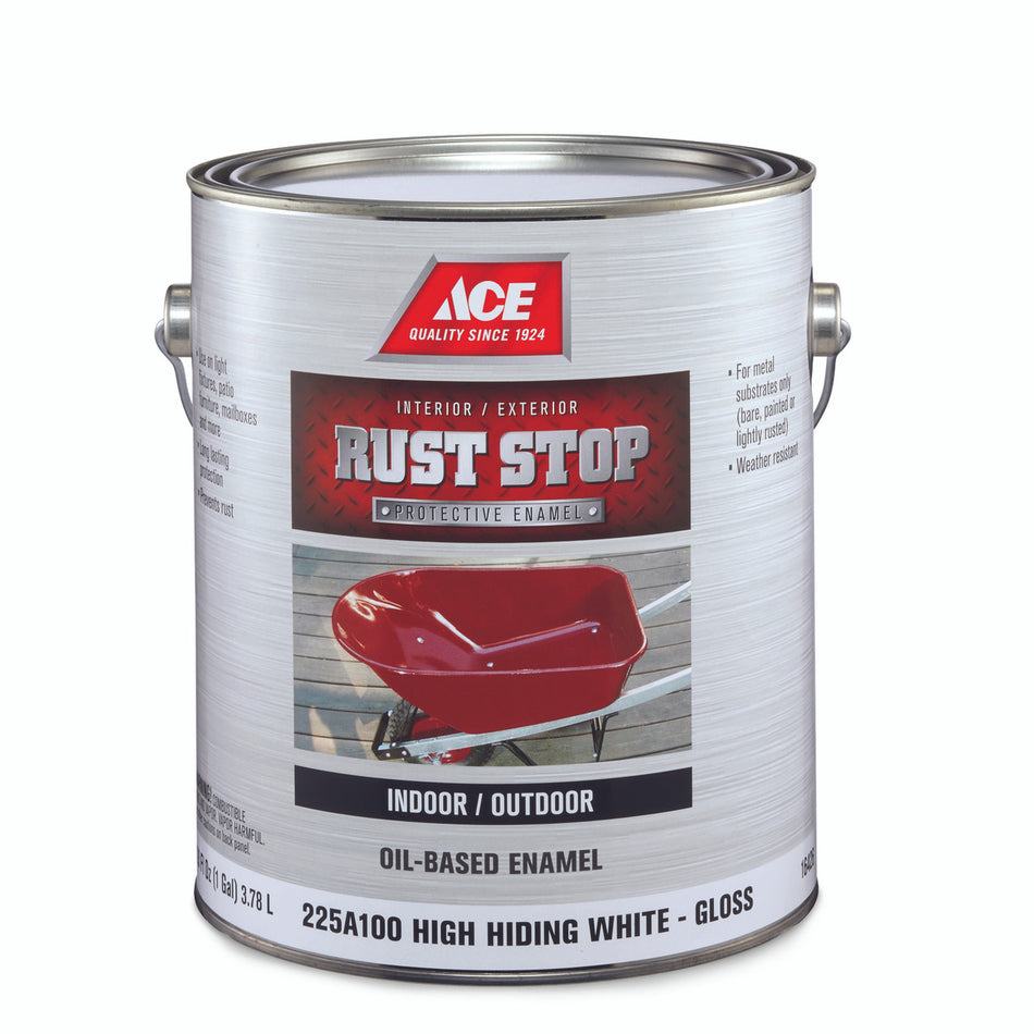 RUST PREVENTION VOC OIL ENAMEL GLOSS WHITE GALLON