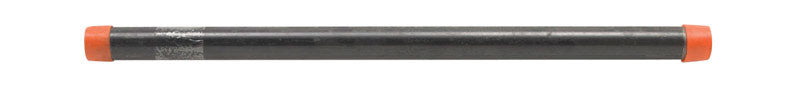B&K Mueller 1-1/4 in. Dia. x 30 in. L Black Steel Pre-Cut Pipe