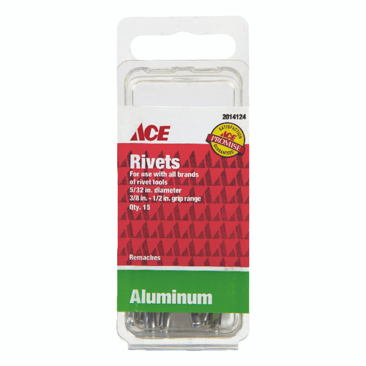 aluminum rivets  15-pack fasteners