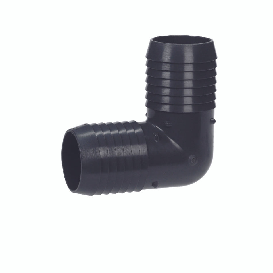 Lasco Schedule 40 1-1/2 in. Insert x 1-1/2 in. Dia. Insert PVC 90 Degree Elbow