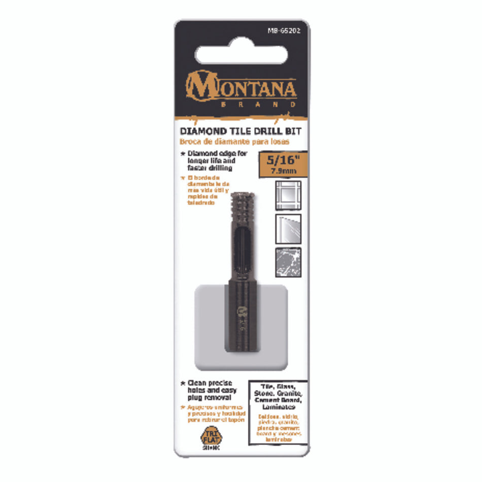 TILE DRILL BIT 5/16 DIAMETER