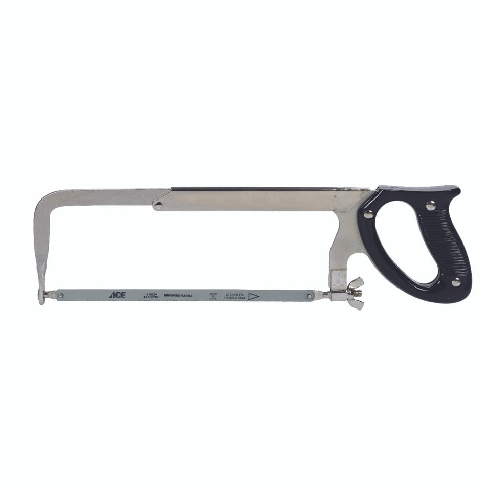 Ace 12 in. Adjustable Hacksaw Silver 1 pc.