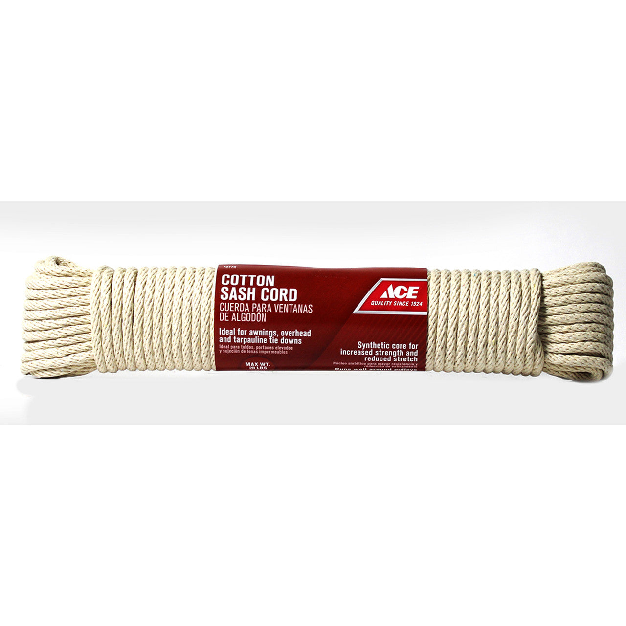 cotton rope twine 1/4 in. 100 ft. utility