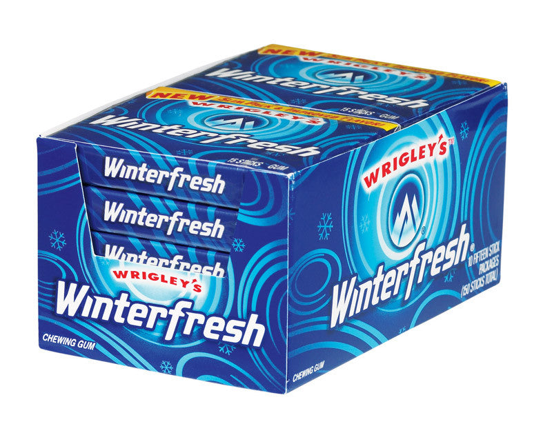 wrigley's winterfresh  gum 15 pc break room