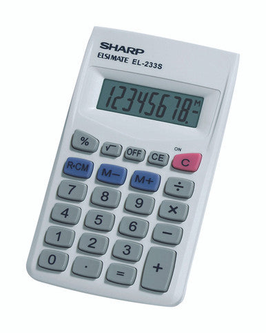 Sharp 8 digit Calculator