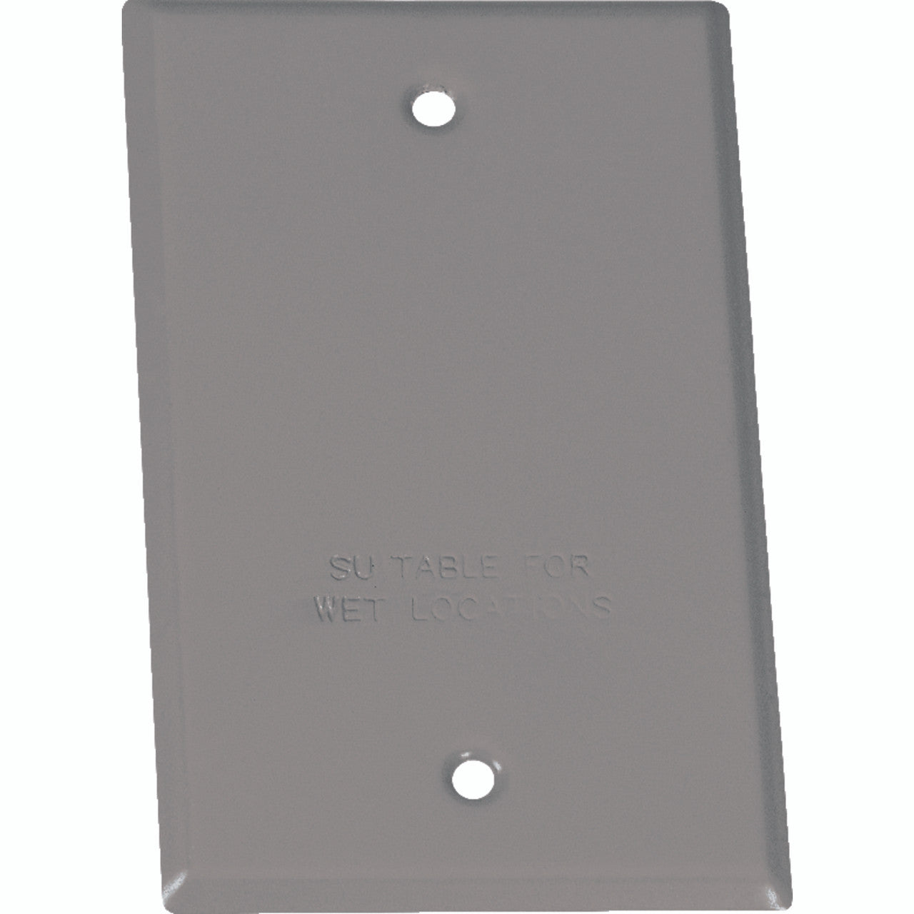 blank cover 1 gang gray gray wall plate 1-gang