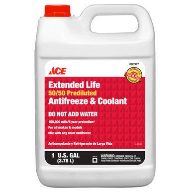 Ace 50/50 Antifreeze Coolant 128 Ounce