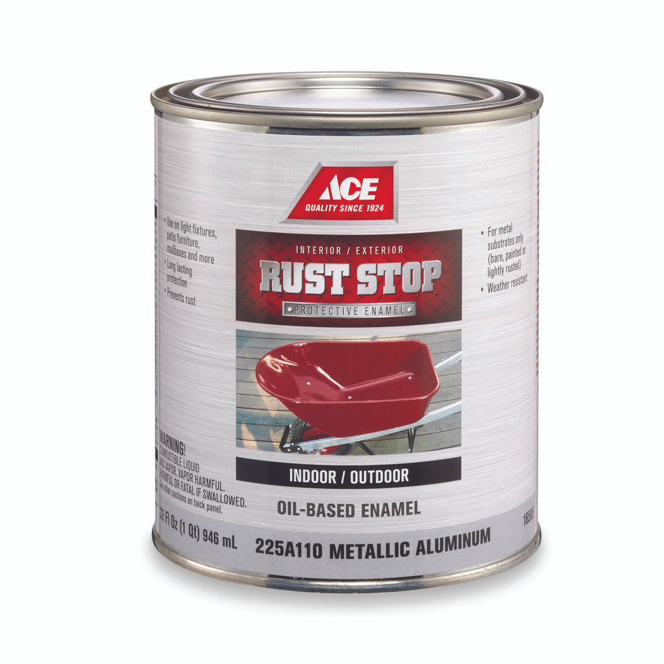 RUST PREVENTION VOC OIL ENAMEL ALUMINIUM QUART