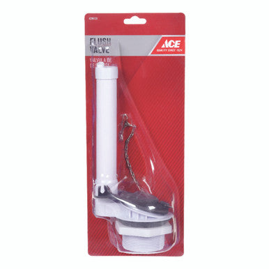 Ace Flush Valve White Plastic