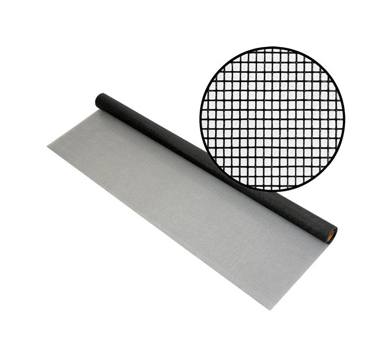 phifer wire 48 in. w x 7 ft. l charcoal 0.011 ga. screen cloth fiberglass window screen cloth insect control