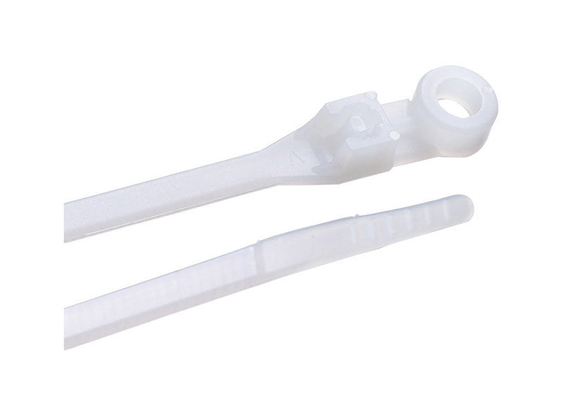 cable tie adhesive mounts white nylon wire management