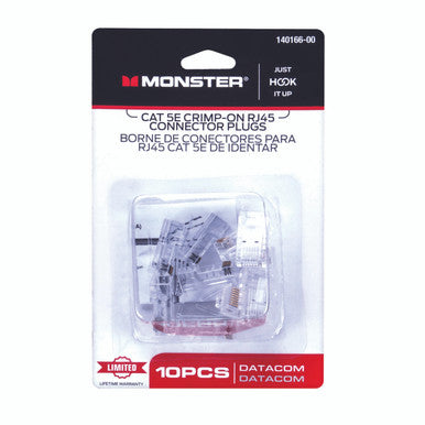 Plug Crimp CAT 5E 10 Pack
