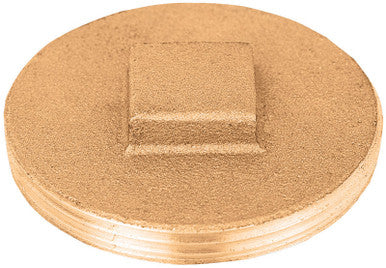 Sioux Chief 4 in. MPT Brass Replacement Plug