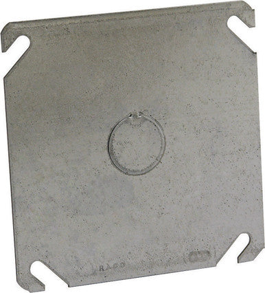 Cover Square Blank 1/2 Knock Out