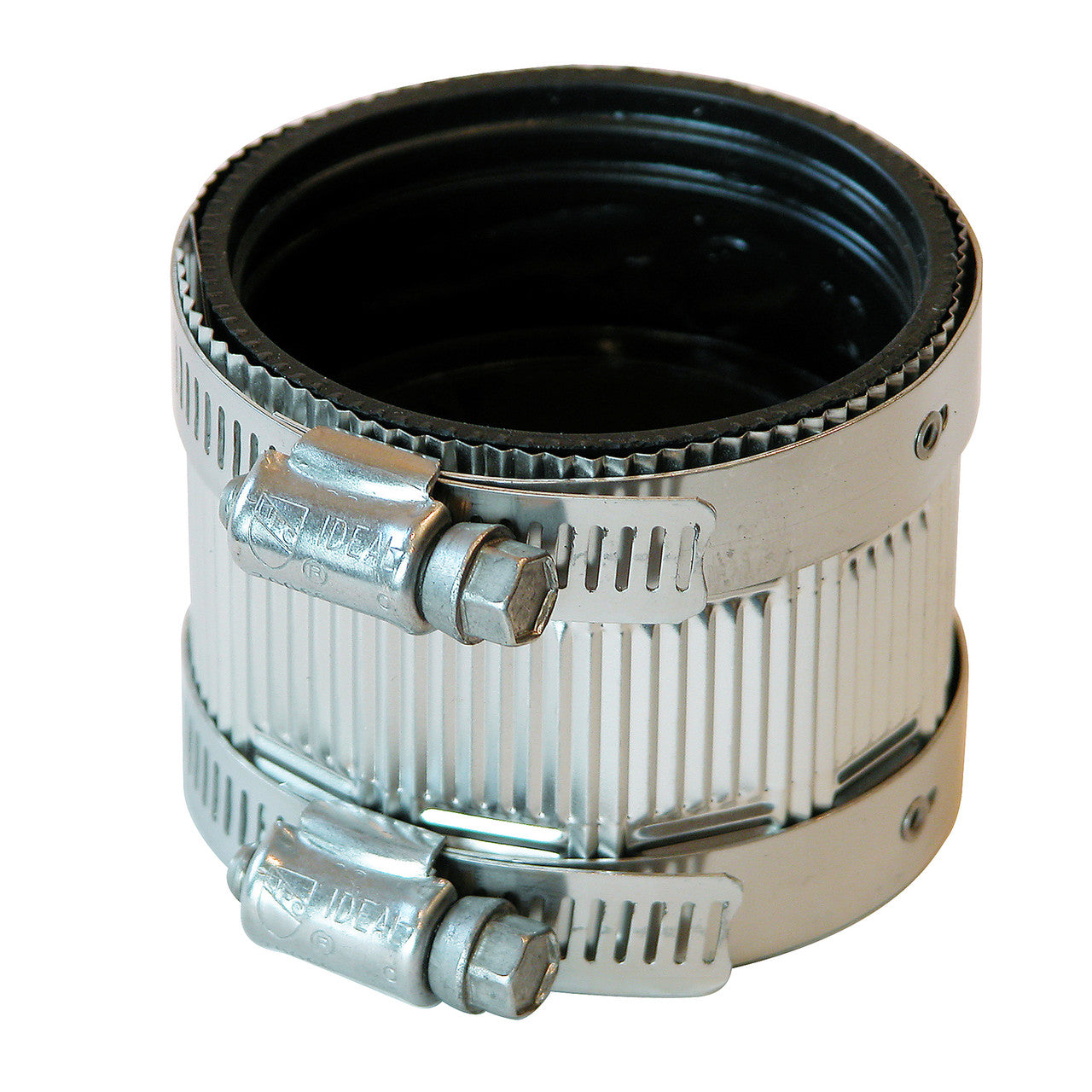 Fernco no-hub coupling 2 inch flexible neoprene rubber DWV