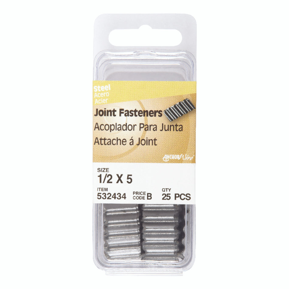 Hillman 1/2 in. Joint Galvanized Steel Joint Fastener Joint