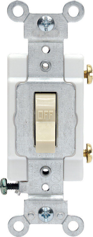 SWITCH COMMERCIAL SINGLE POLE 20 AMP IVORY