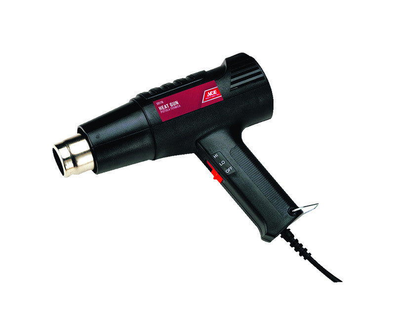 ace 10 amps 1200 watts 120 volt dual temperature heat gun hand tool